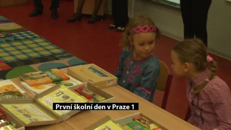 První školní den v Praze 1