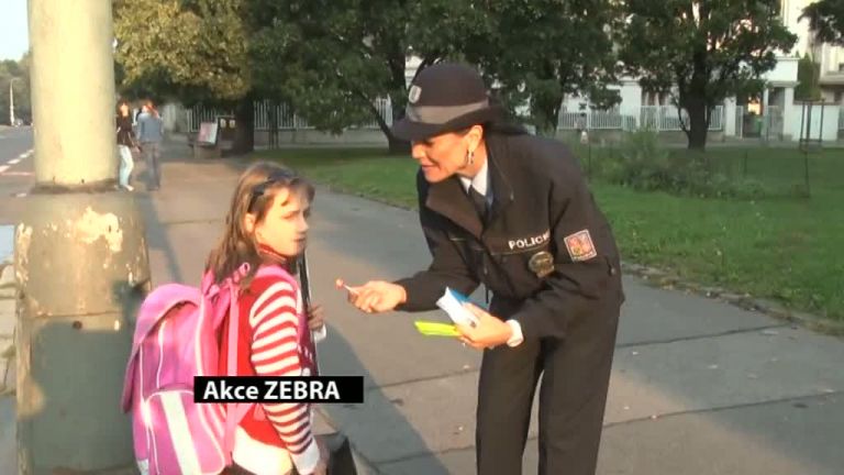 Akce Zebra pomáhá chodcům