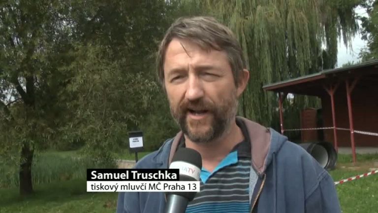Přestavba Třebonického rybníku v Praze 13
