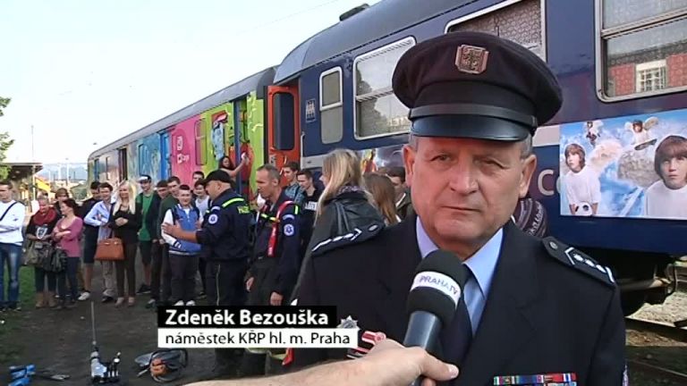 Preventivní vlak bezpečné železnice