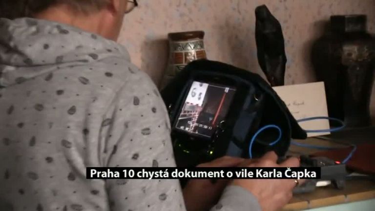 Praha 10 chystá dokument o vile Karla Čapka