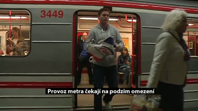 Provoz metra bude během podzimu částečně omezen