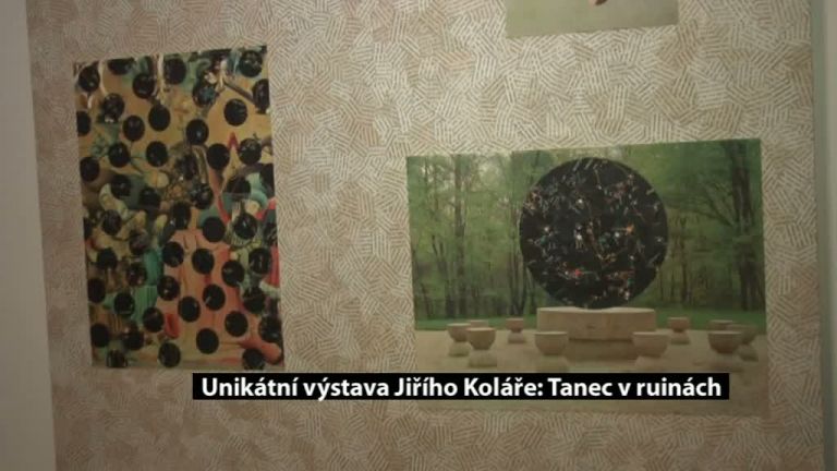 Unikátní výstava Jiřího Koláře: Tanec v ruinách