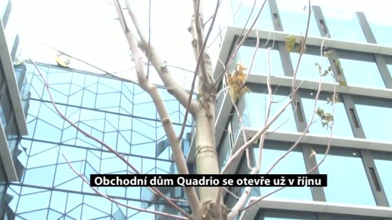 Obchodní dúm Quadrio se otevře už v Říjnu