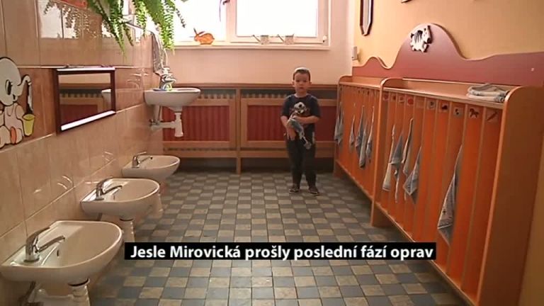 Jesle Mirovická prošly poslední fází oprav