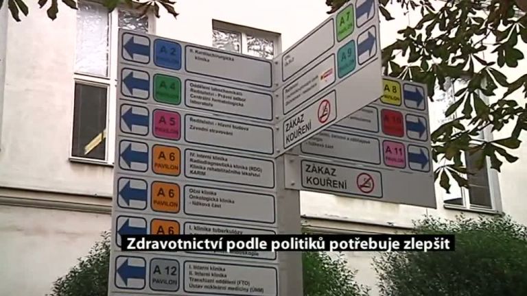 Zdravotnictví podle politiků potřebuje zlepšit