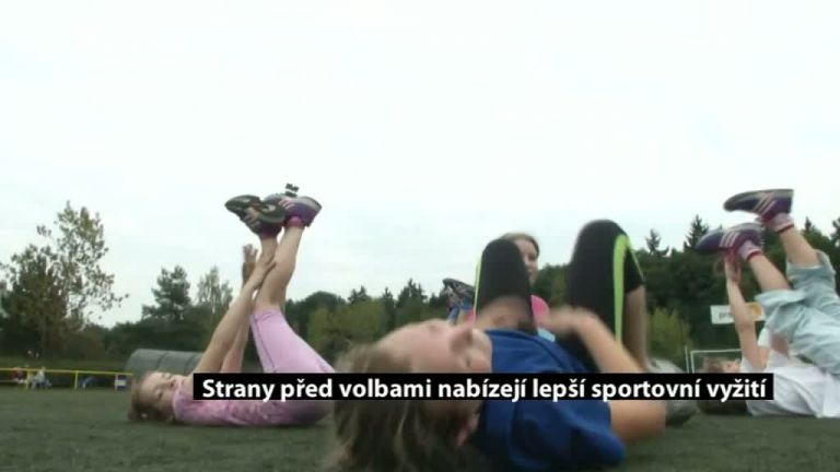 Strany před volbami nabízejí lepší sportovní vyžití