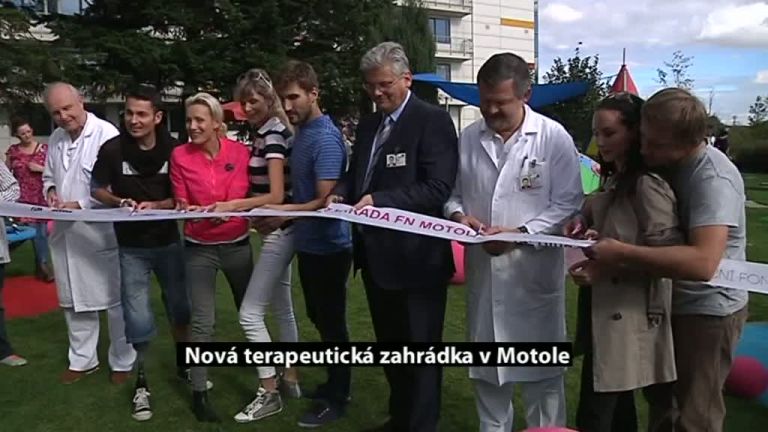 Nová terapeutická zahrádka v Motole
