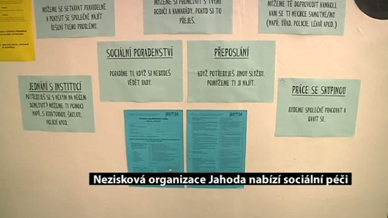 Nezisková organizace Jahoda nabízí sociální péči