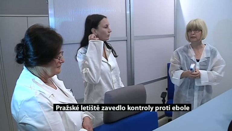 Pražské letiště zavedlo kontroly proti ebole