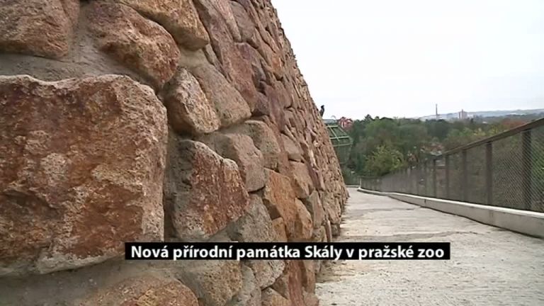 Nová přírodní památka Skály v pražské zoo