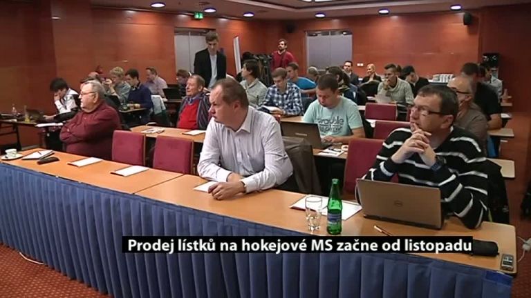 Prodej lístků na hokejové MS začne od listopadu
