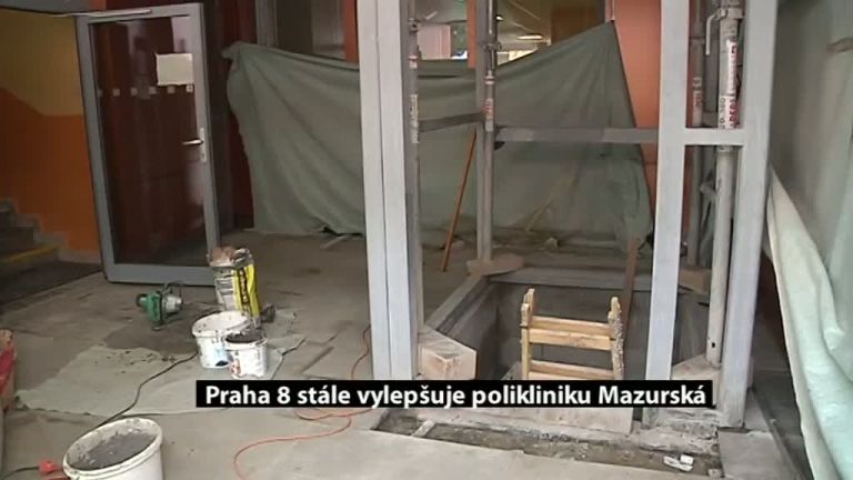 Praha 8 stále vylepšuje polikliniku Mazurská