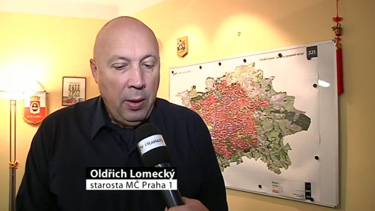 Praha 1 dostala pokutu za okřídleného lva