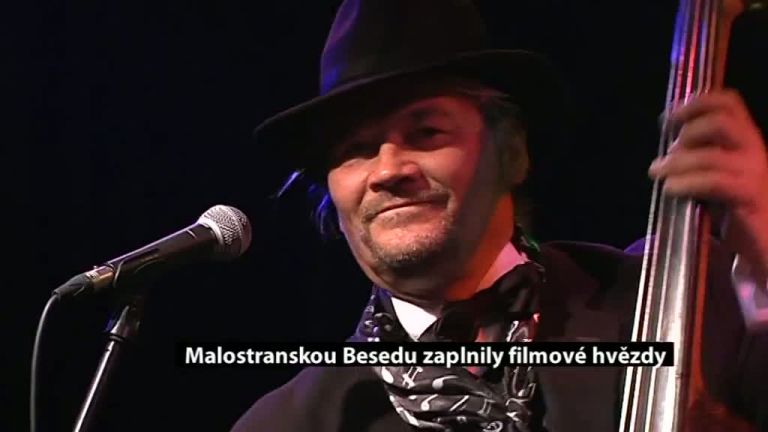 Malostranskou Besedu zaplnily filmové hvězdy