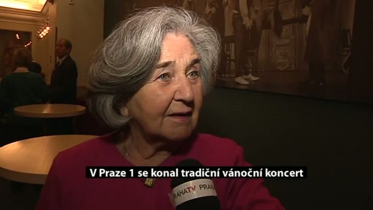 V Praze 1 se konal tradiční vánoční koncert
