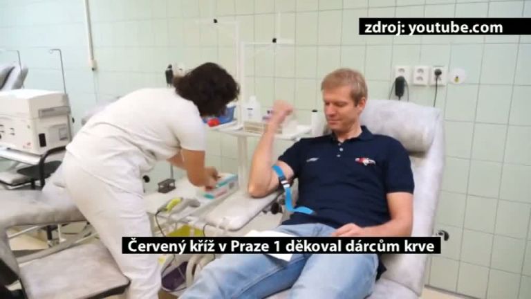Červený kříž v Praze 1 děkoval dárcům krve