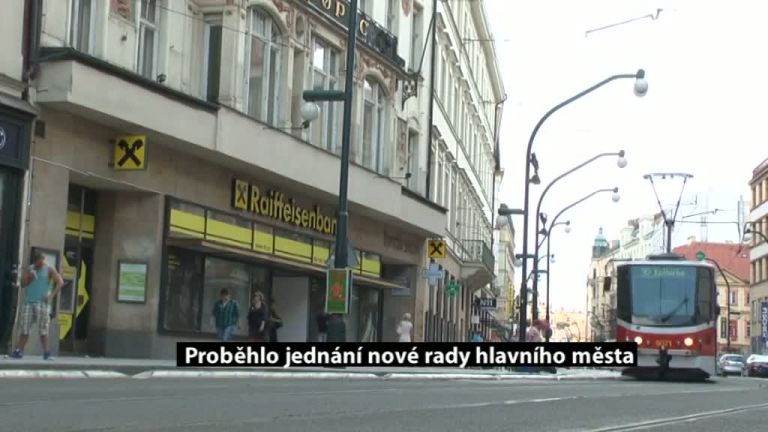 Proběhlo jednání nové rady hlavního města