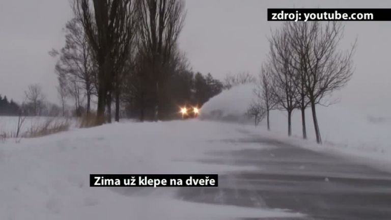 Zima klepe na dveře