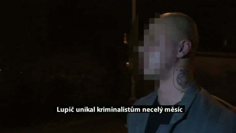 Lupič unikal policii téměř měsíc