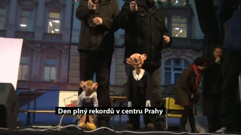 Den plný rekordů v centru Prahy