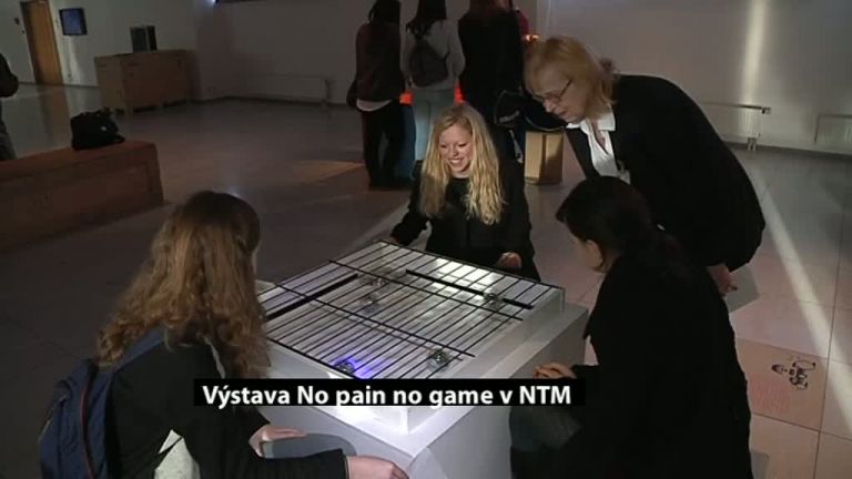 Výstava No pain no game v Národním technickém muzeu