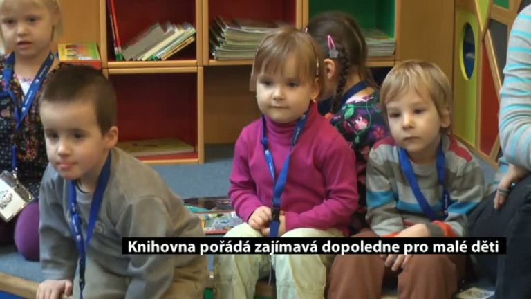 Knihovna pořádá zajímavá dopoledne pro děti