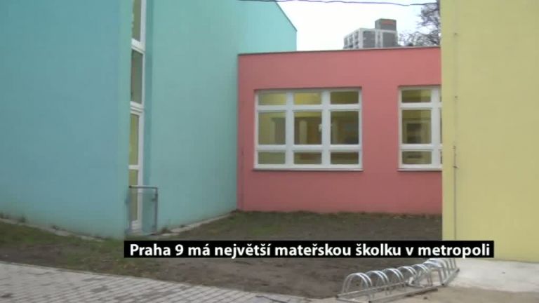 Praha 9 má největší mateřskou školku v metropoli