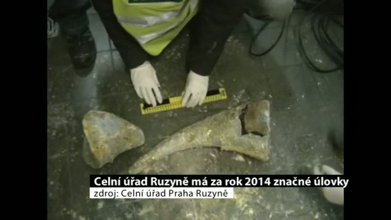 Celní úřad Ruzyně má za rok 2014 značné úlovky