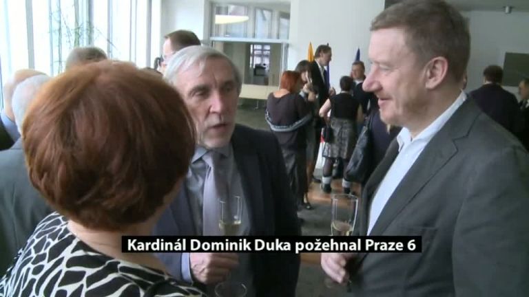 Kardinál Dominik Duka požehnal Praze 6