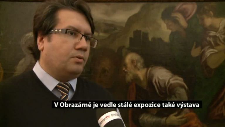 V Obrazárně je vedle stálé expozice také výstava