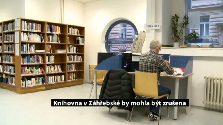 Knihovna v Záhřebské by mohla být zrušena