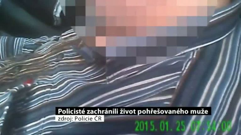 Policisté zachránili život pohřešovaného muže