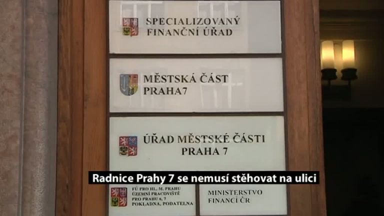 Radnice Prahy 7 se nemusí stěhovat na ulici