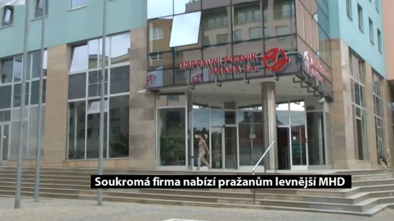 Soukromá firma nabízí pražanům levnější MHD