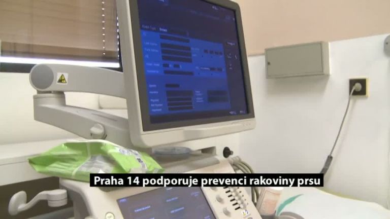 Praha 14 podporuje prevenci rakoviny prsu