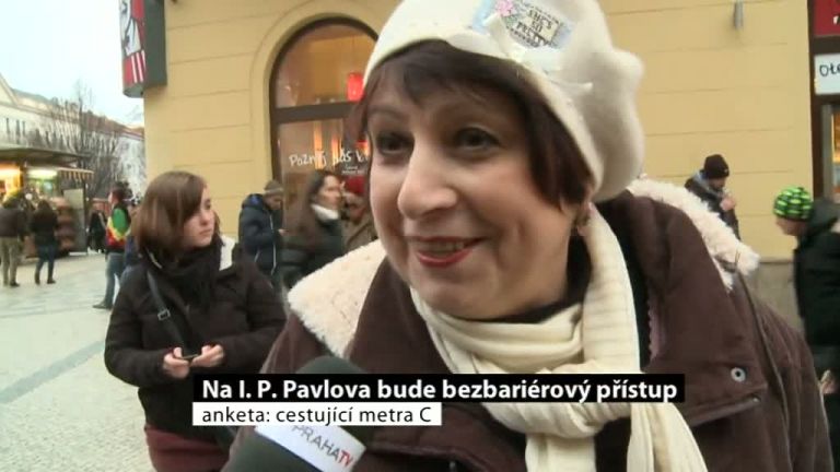 Na I. P. Pavlova bude bezbariérový přístup