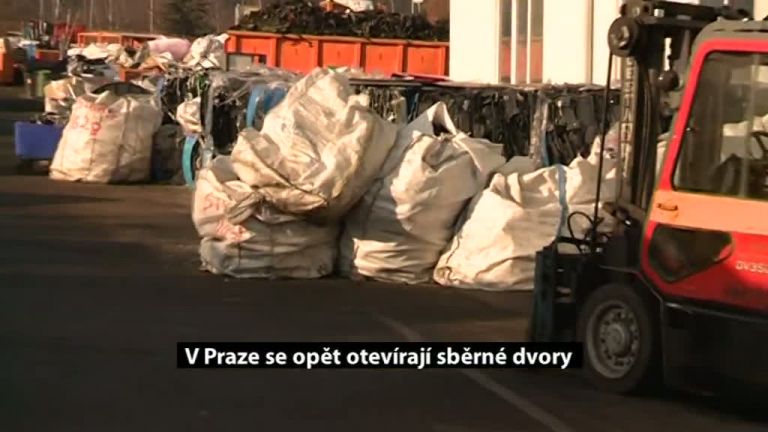 V Praze se opět otevírají sběrné dvory