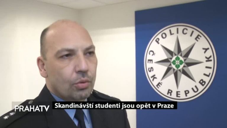 Skandinávští studenti jsou opět v Praze