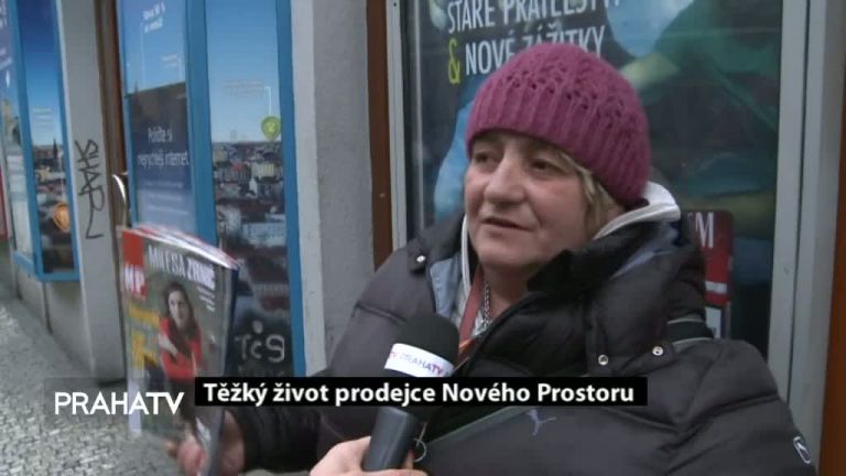 Těžký život prodejce Nového prostoru