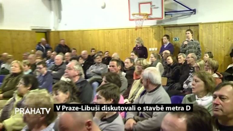 V Praze Libuši diskutovali o stavbě metra D