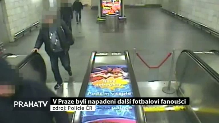 V Praze byli napadeni další fotbaloví fanoušci