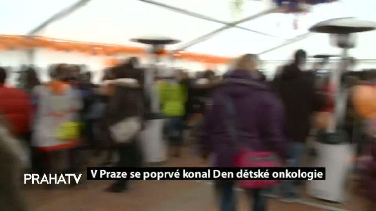 V Praze se poprvé konal Den dětské onkologie