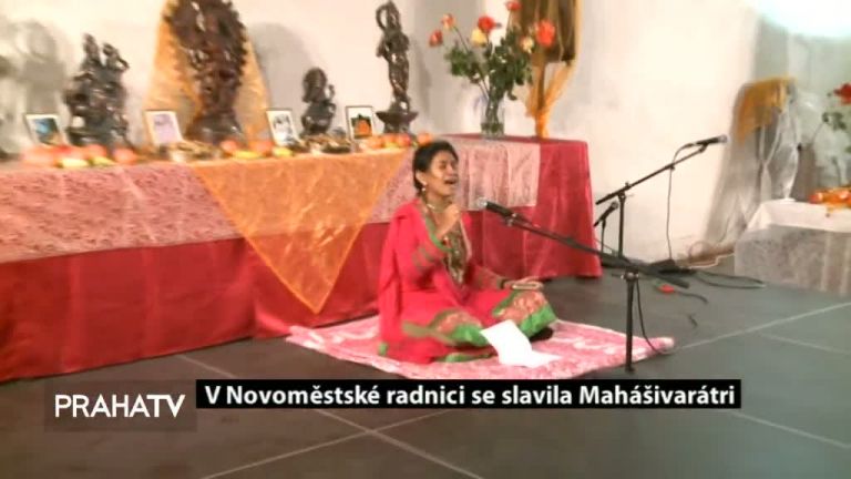 V Novoměstské radnici se slavil Mahášivarátri