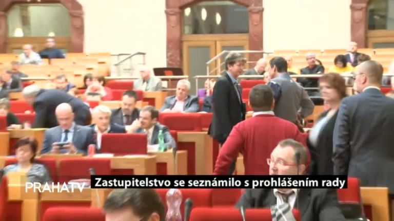 Zastupitelstvo se seznámilo s prohlášením rady