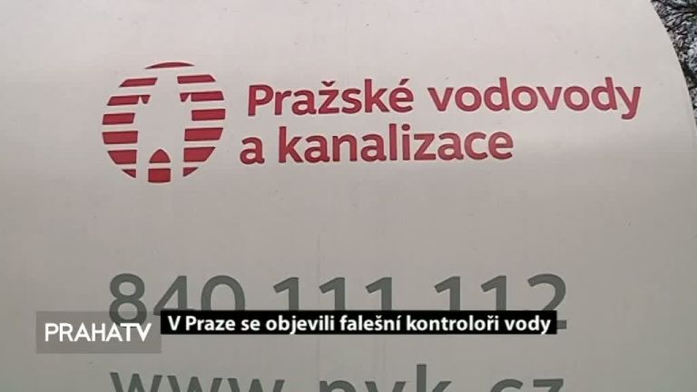 V Praze se objevili falešní kontroloři vody