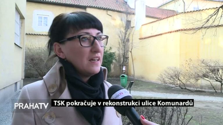 TSK pokračuje v rekonstrukci ulice Komunardů