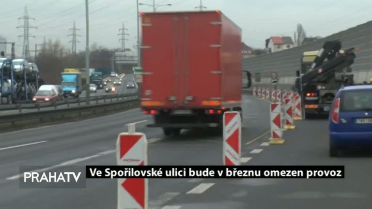 Ve Spořilovské ulici bude v březnu omezen provoz