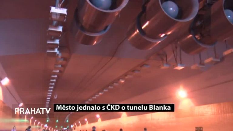 Město jednalo s ČKD o tunelu Blanka