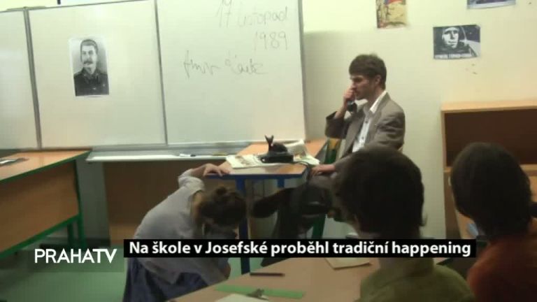 Na škole v Josefské proběhl tradiční happening